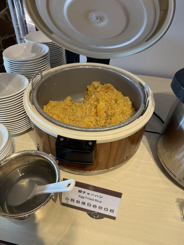 シェラトングランデトーキョーベイホテル、ラウンジ、食事、ドリンク、卵、チャーハン