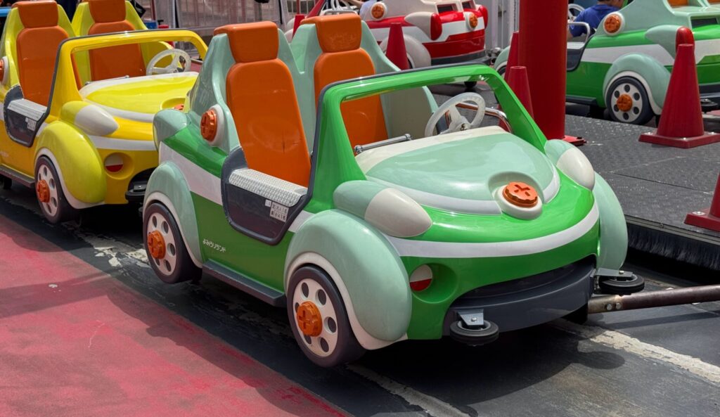 よみうりランド、アトラクション、スピンドライブ、子供