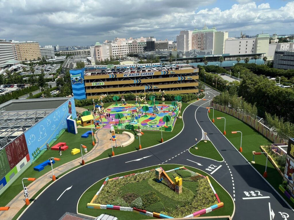 トイストーリーホテル、景色