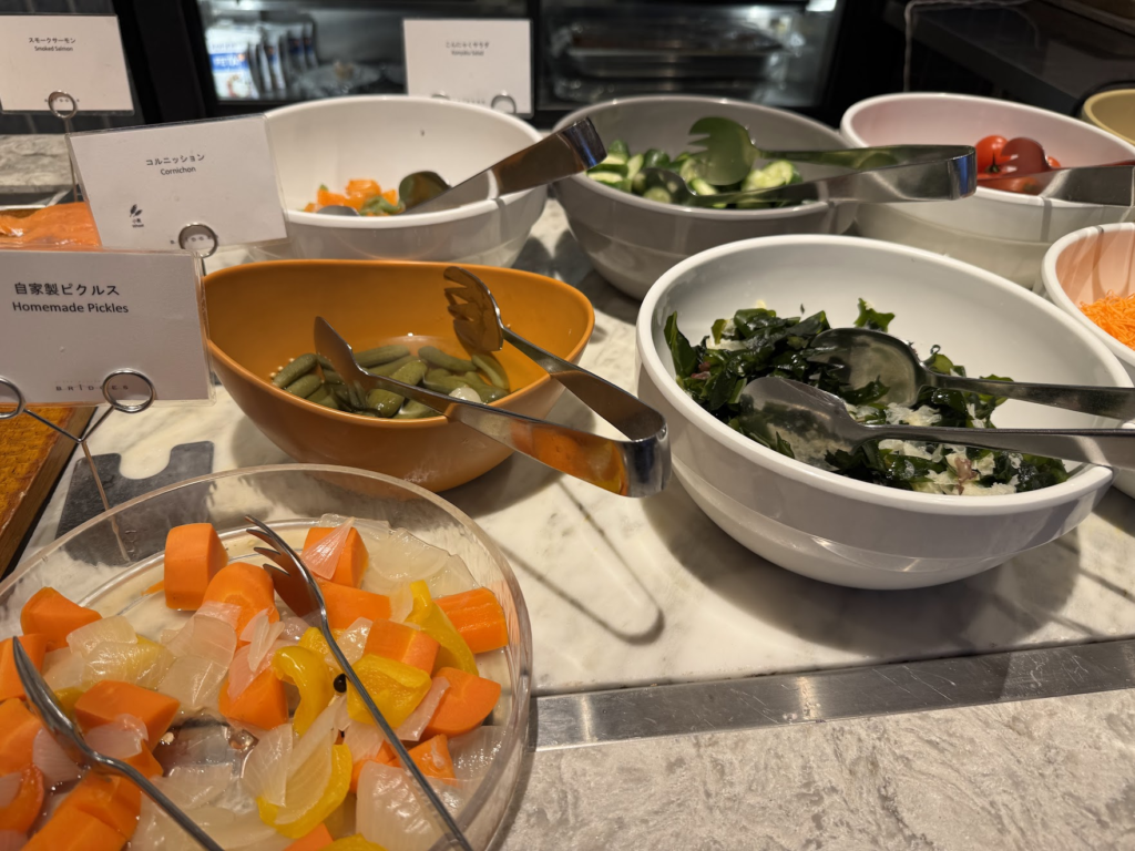 シェラトングランド広島、朝食