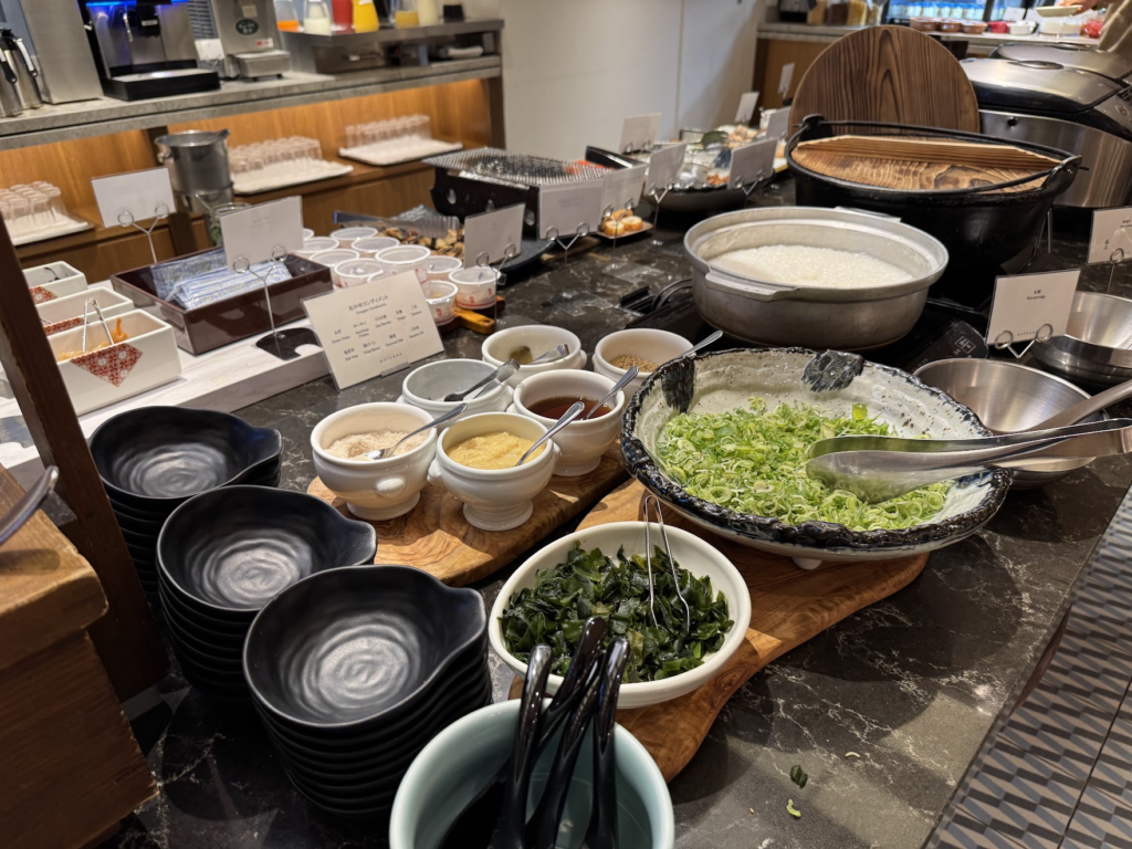 シェラトングランド広島、朝食