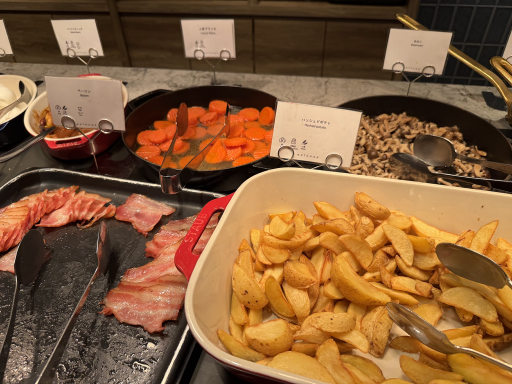 シェラトングランド広島、朝食