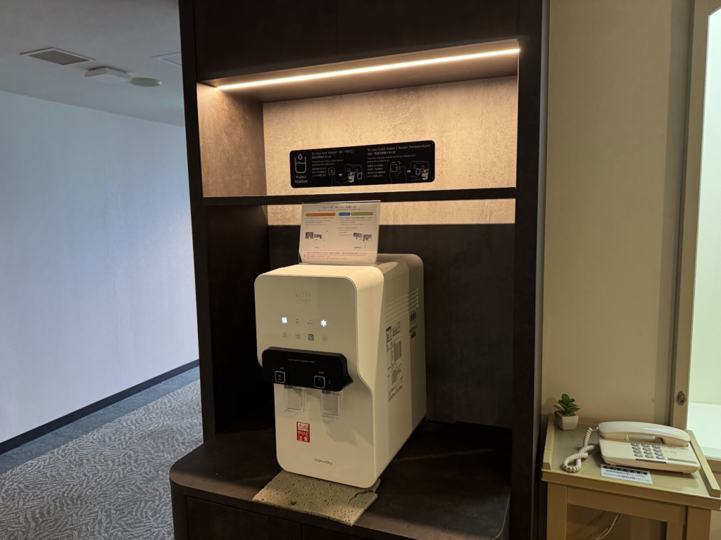 グランドメルキュール那須、ウォーターサーバー