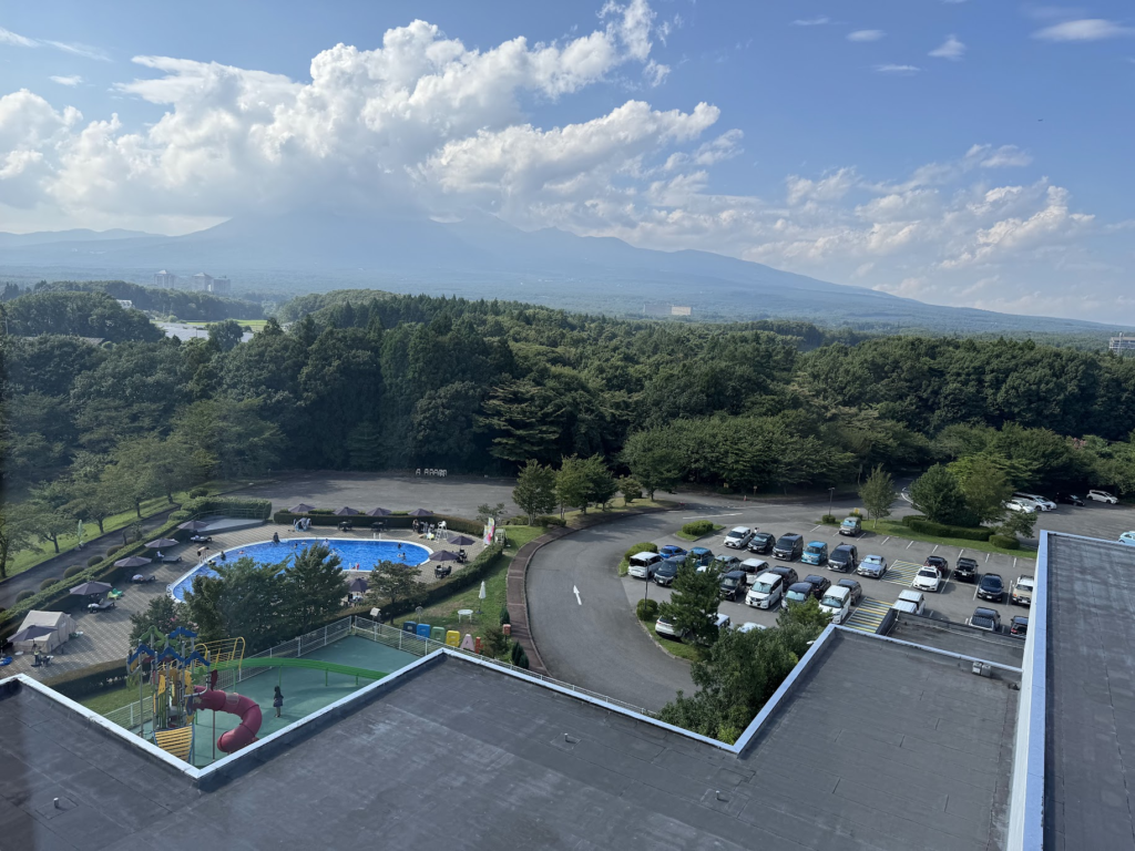 グランドメルキュール那須、和室、窓からの景色、絶景