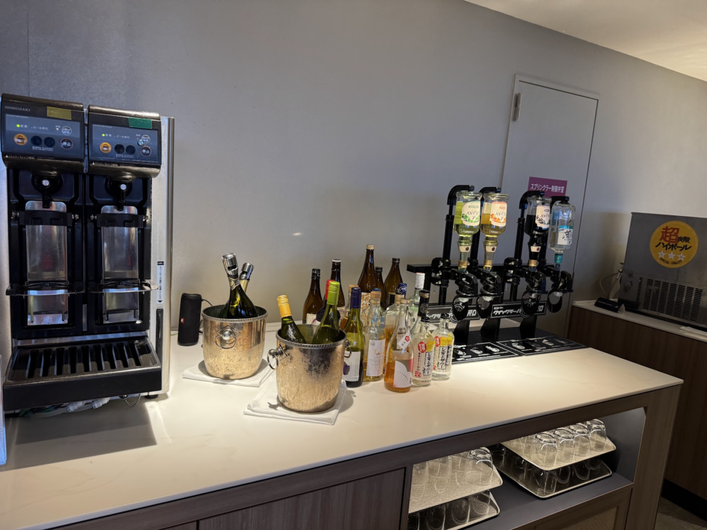 グランドメルキュール那須、ビュッフェ、アルコール