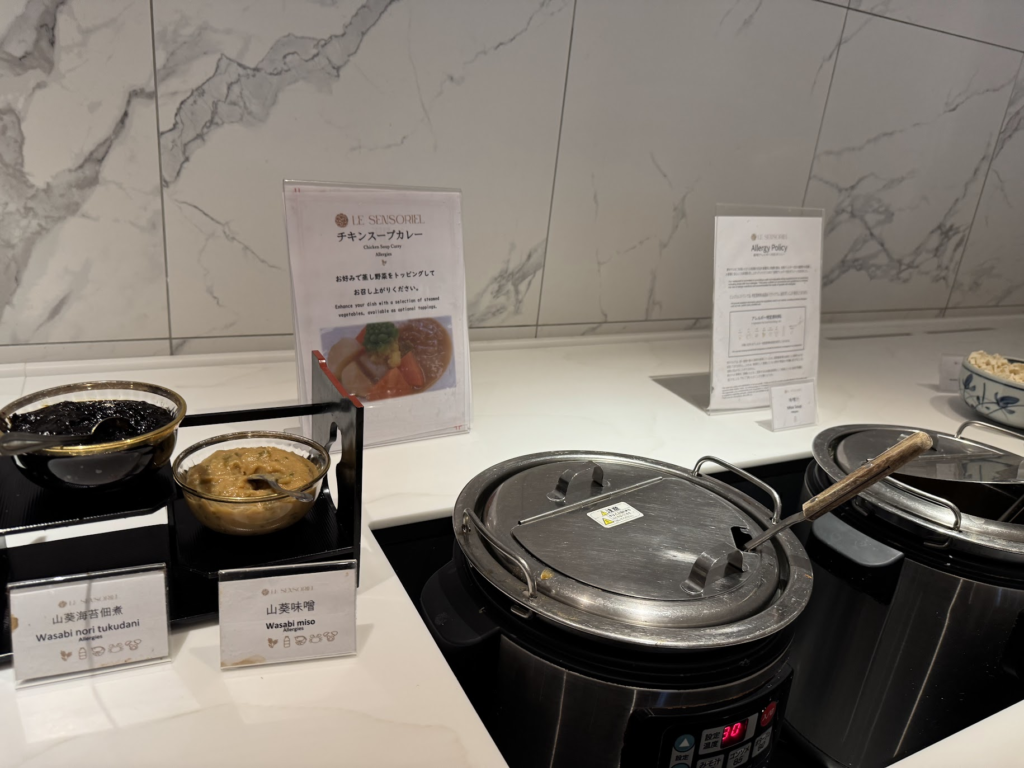 グランドメルキュール那須、ビュッフェ、カレー
