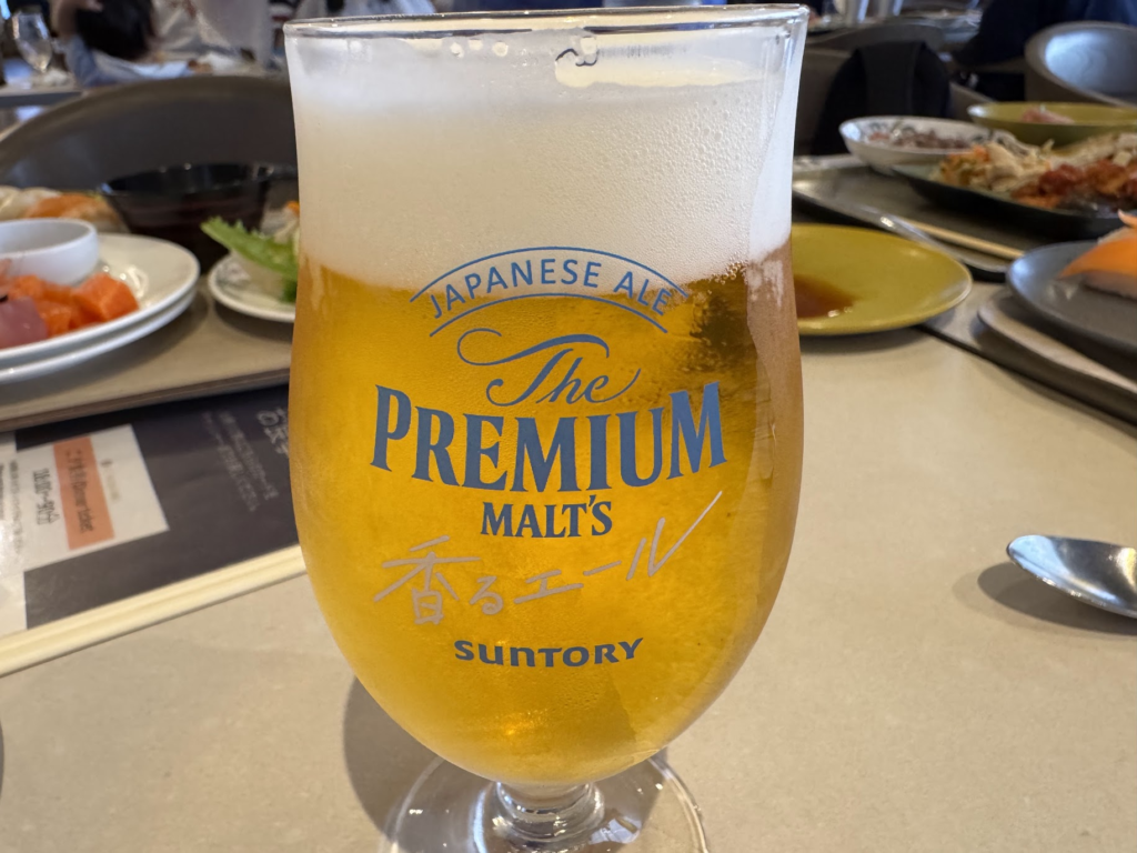 グランドメルキュール那須、ビュッフェ、ビール、香るエール