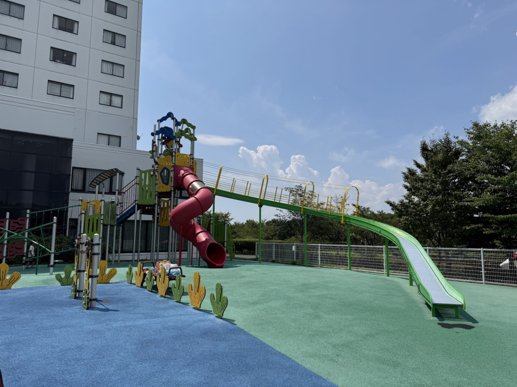 グランドメルキュール那須、NASOBO、遊び場、滑り台、ロング